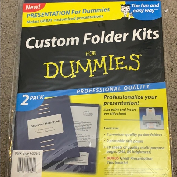 Custom folder kits for dummies - Picture 2 of 3